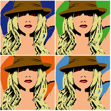 Warhol pop art Brtitney Spears